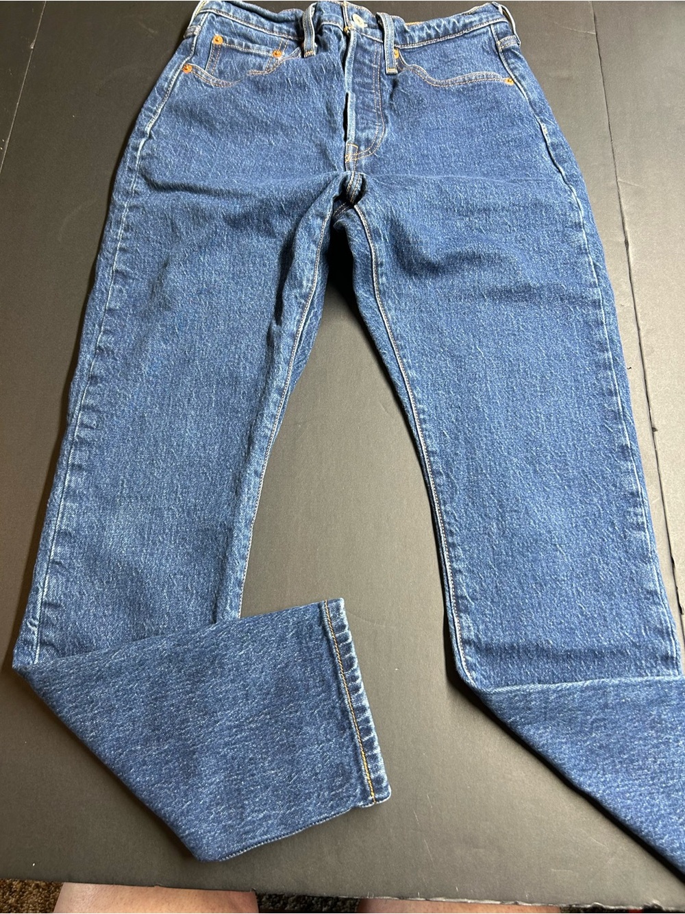 Levi’s Premium 501 S Skinny Button Fly women’s jeans